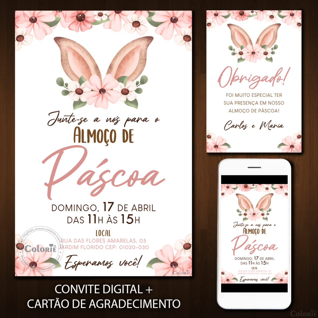 Convidar para a Páscoa